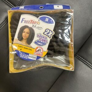 FreeTress 2X Fluffy Wand Curl Braid
