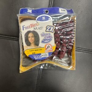 FreeTress 2X Fluffy Wand Curl Braid (Color 530)