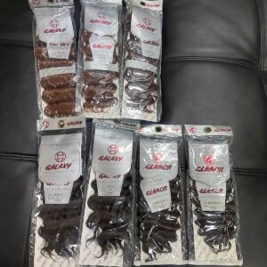 Galaxy & Glamor 100% Human Hair Deep Wave Bundles