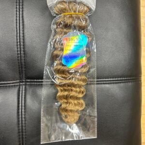 Shining Star 100% Human Hair Deep Wave (14") — Color 27